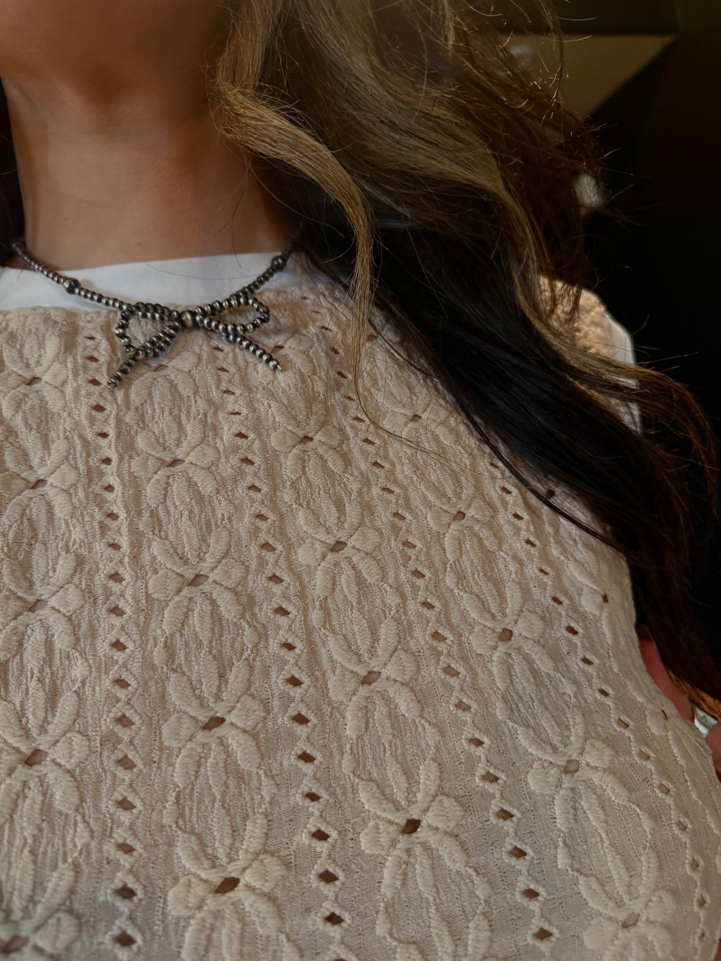 Floral Textured Tank Top