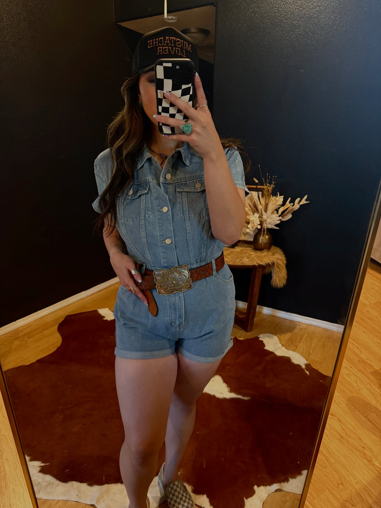 Jolene's Vintage Denim Jumpsuit