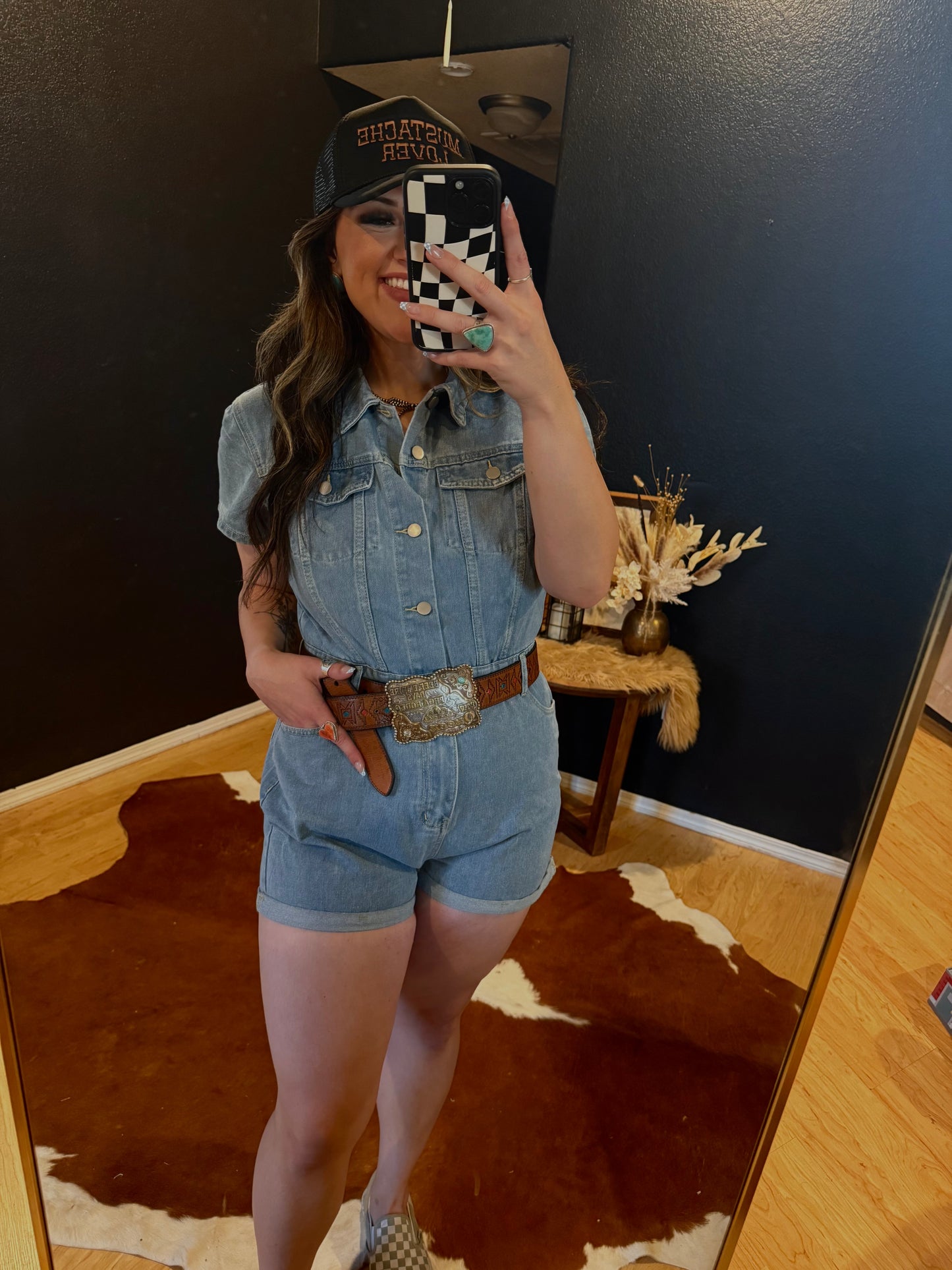 Jolene's Vintage Denim Jumpsuit