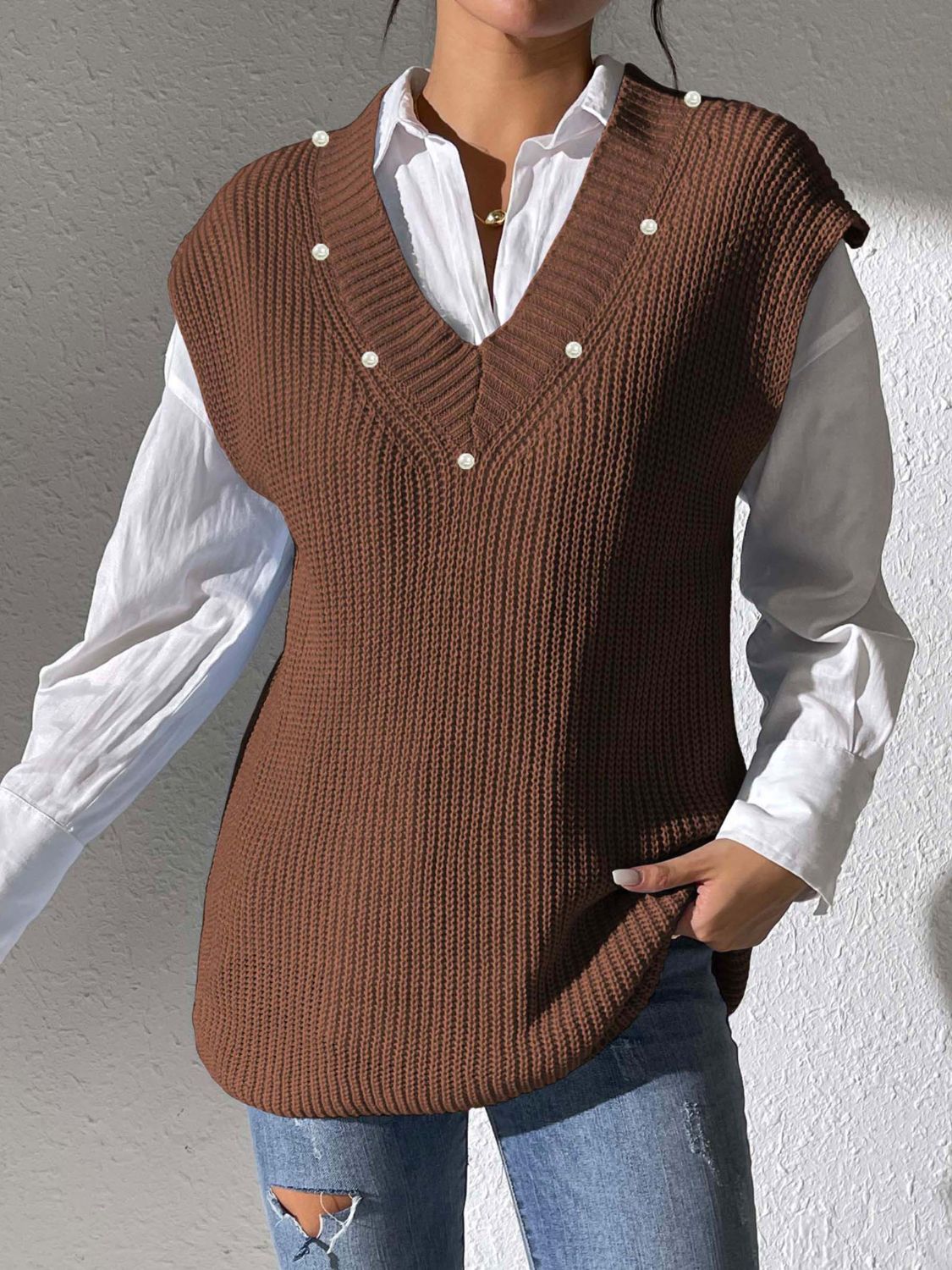 Dressed Up Sweater Vest