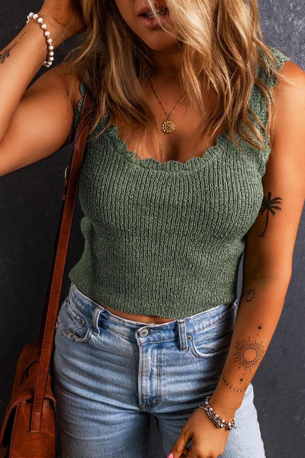 Sage Knit Top