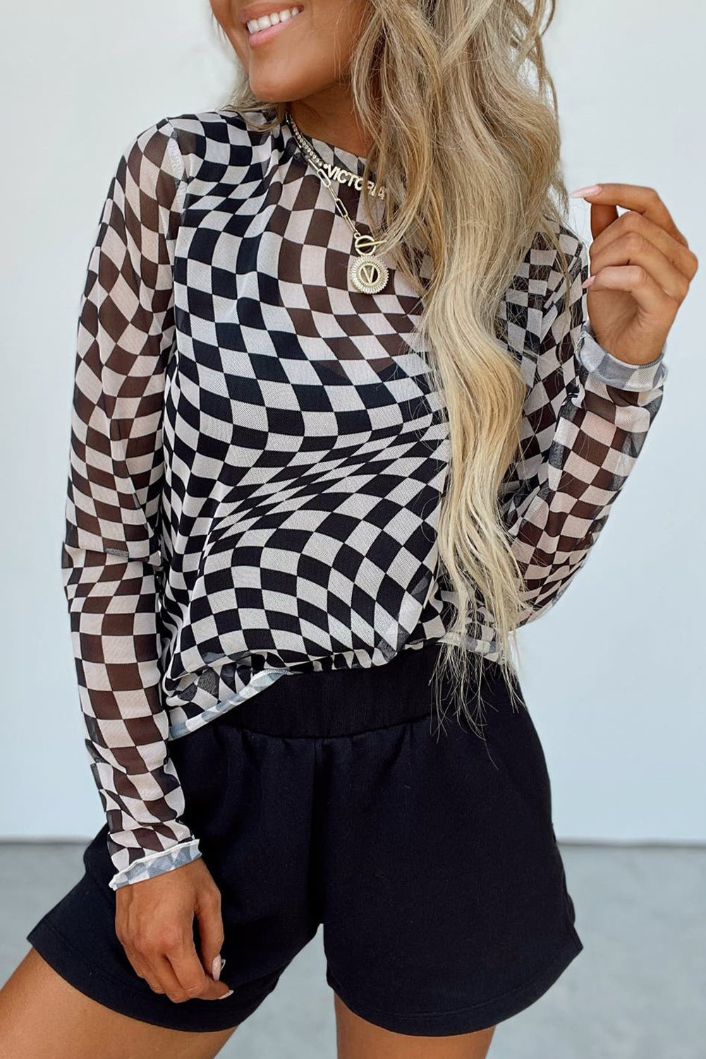 Checkered Long Sleeve