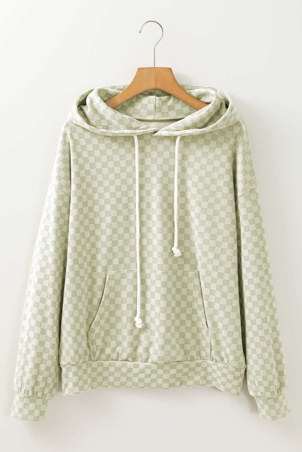 Checkered Sage Hoodie