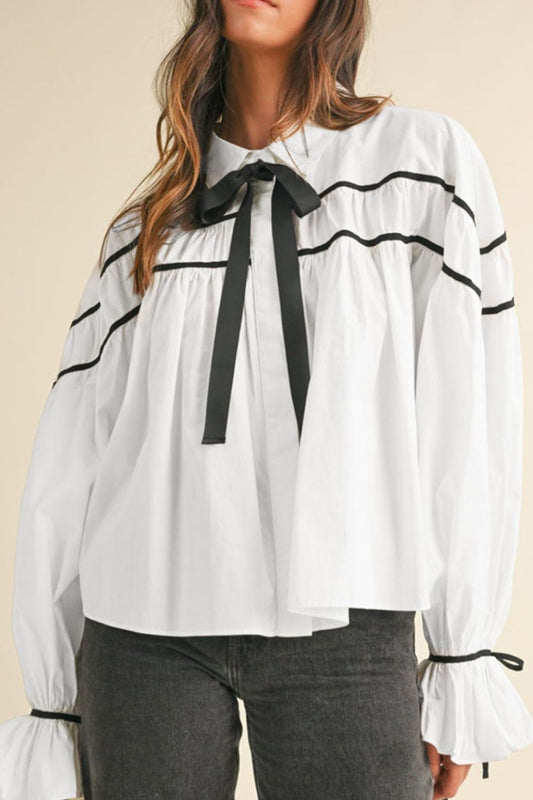 LawWoman Ribbon Blouse