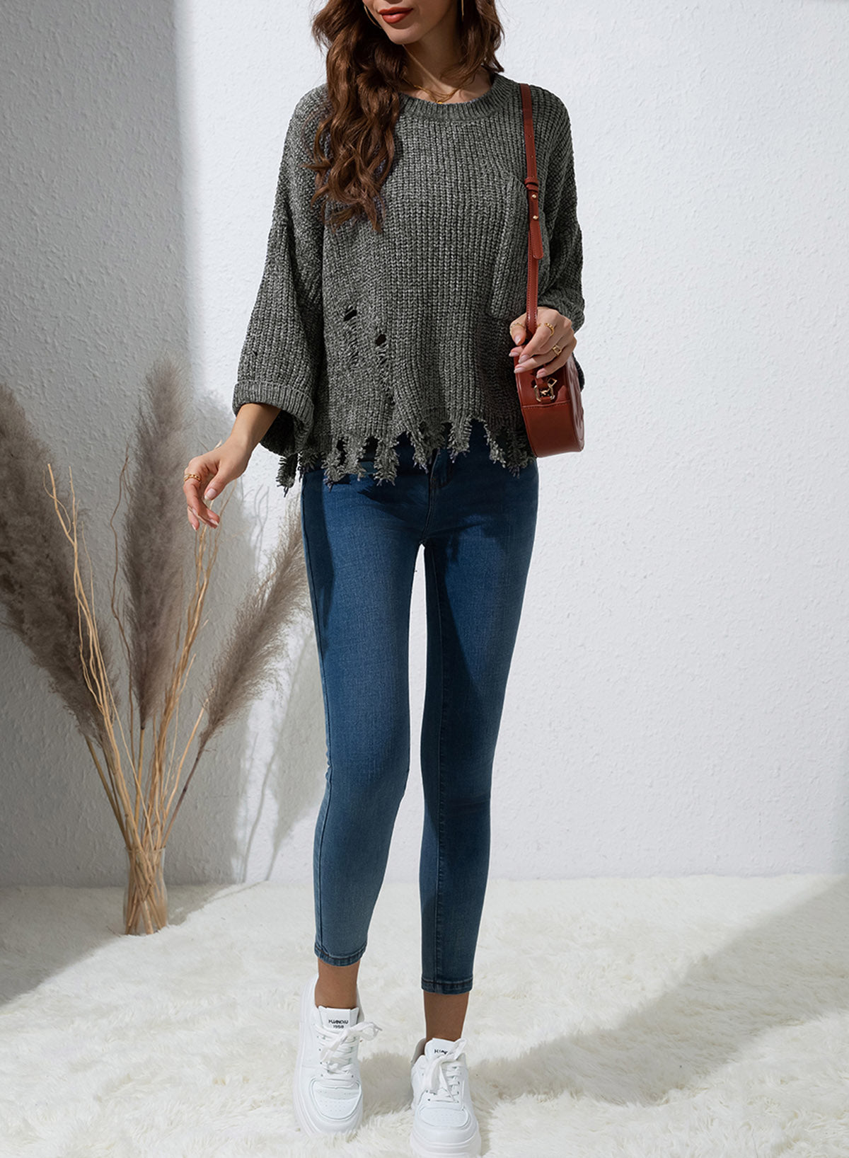 Distressed Sweater