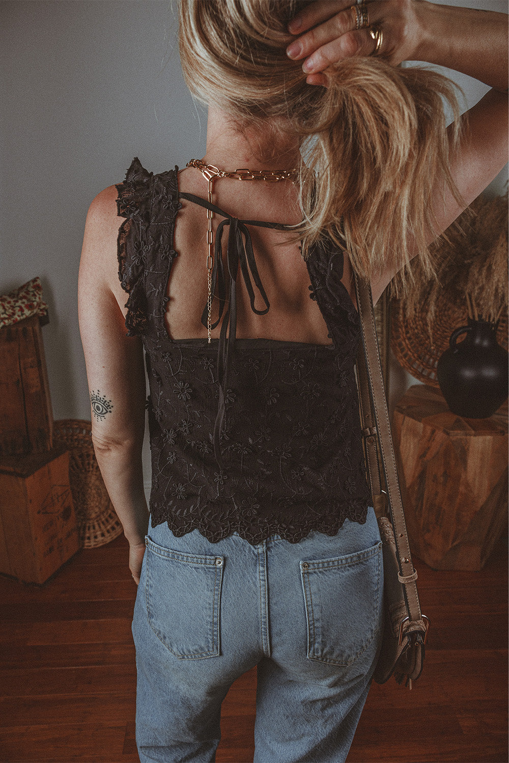 Embroidered Tank