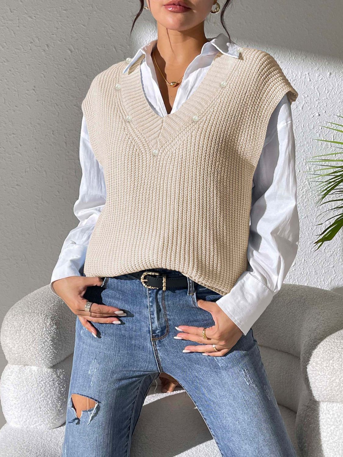 Dressed Up Sweater Vest