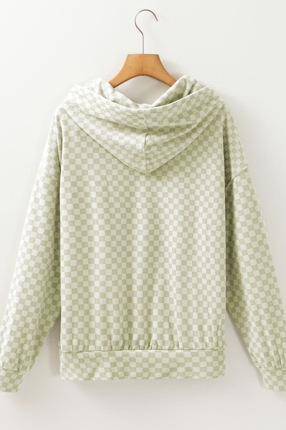 Checkered Sage Hoodie