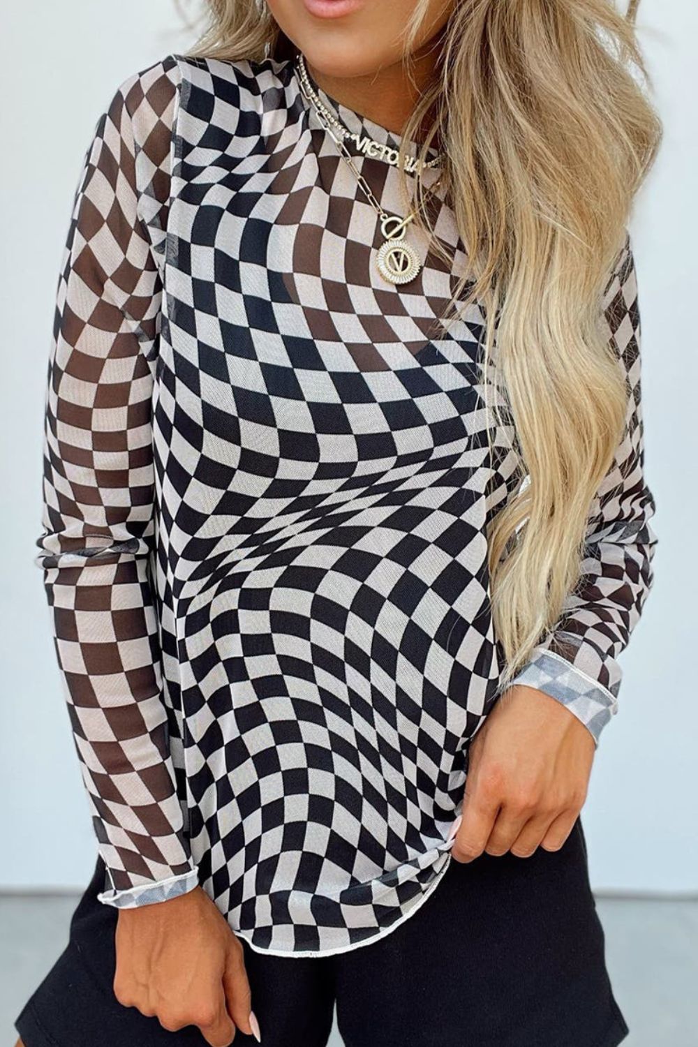 Checkered Long Sleeve