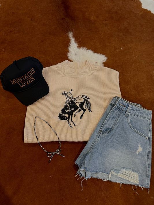 Howdy Bucker Sweater Shirt