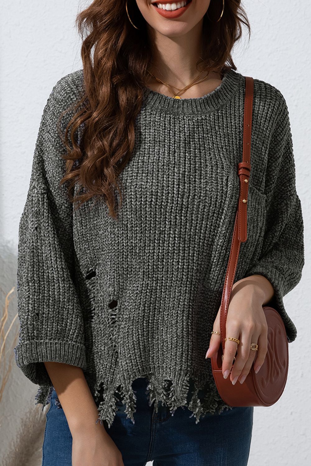 Distressed Sweater