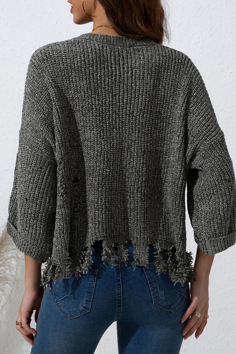 Distressed Sweater