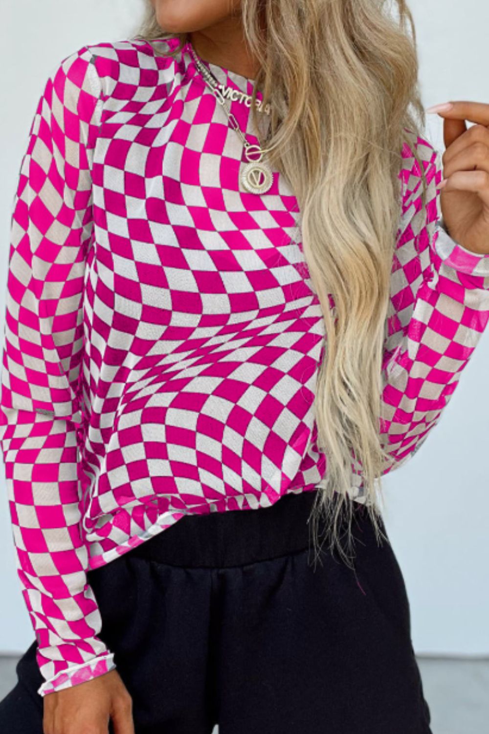 Checkered Long Sleeve